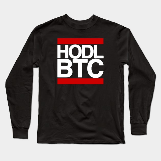 Just Hodl It Merchandise Long Sleeve T-Shirt by daws
